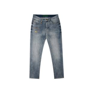 【四面弹】Raidy Boer/雷迪波尔2025年秋季男修身休闲牛仔裤 6028