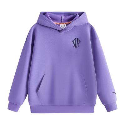 安踏儿童卫衣男童连帽套头衫