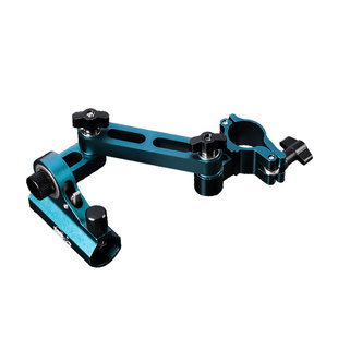 新款钓鱼配件大全加长钓椅拐角炮台架多功能鱼护架炮台架饵盘架