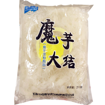 鑫素魔芋丝结70结2kg火锅串串