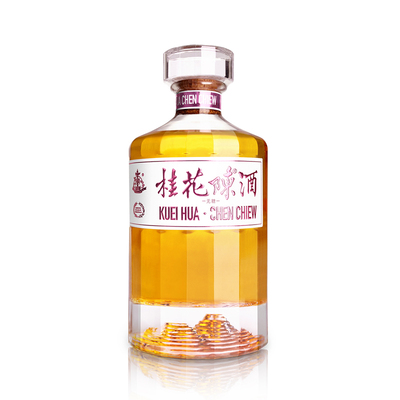 龙徽 桂花陈酒果酒13.5度500ml光瓶葡萄酒老北京特产