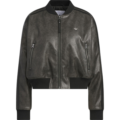 Adidas/阿迪达斯正品三叶草女士休闲保暖复古运动宽松棉服KC2656