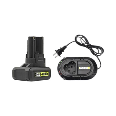威克士原装12V4.0电池 充电器3A闪充 卡胜12V通用WA3534 WA3803