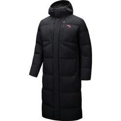 安踏速暖男长款羽绒服