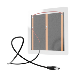 usb加热片发热片DIY暖脚宝鼠标垫暖手套电热膜5V布板毯器可充电宝