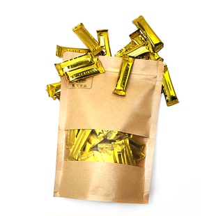 黄金可口姜糖片姜汁糖果软糖小吃零食梅州客家特产清新姜片糖广东