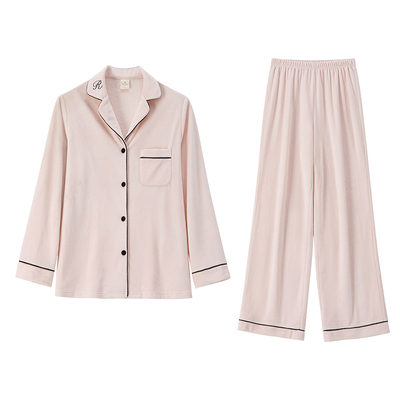 高级性感气质银狐绒家居服套装