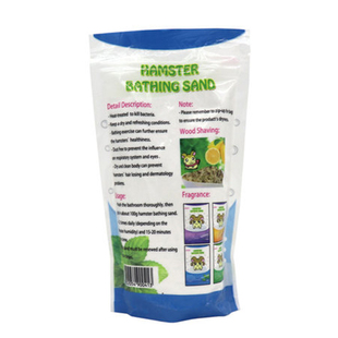 仓鼠浴沙洗澡金丝熊沙浴室浴盐洗澡沙浴砂装沐浴仓鼠用品保暖清洁