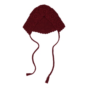 【虞书欣明星同款】Effet de Soleil 镂空钩花针织冷帽女新品25秋