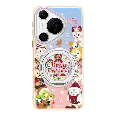 MASFEIL × 圣诞星黛露适用华为Pura80pro手机壳磁吸带支架pura70支点壳新款p70女保护套Lo5可爱高级感冬天+