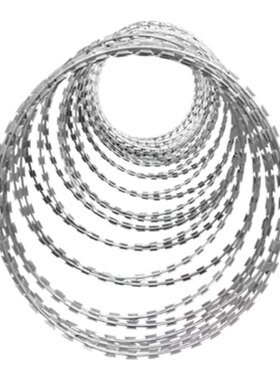304不锈钢刀片刺绳防爬拉力