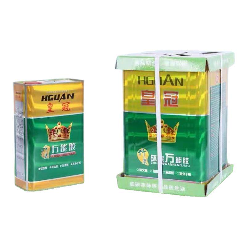 皇冠胶环保强力粘得牢皮革地板革草坪地毯喷绘木工大桶装包邮