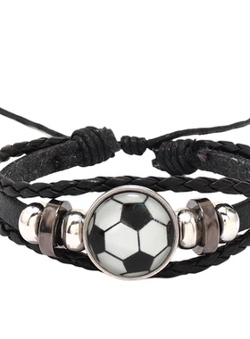 潮韩版配饰儿童男女简约动漫手镯手链配饰男童街舞闺蜜情侣小男孩