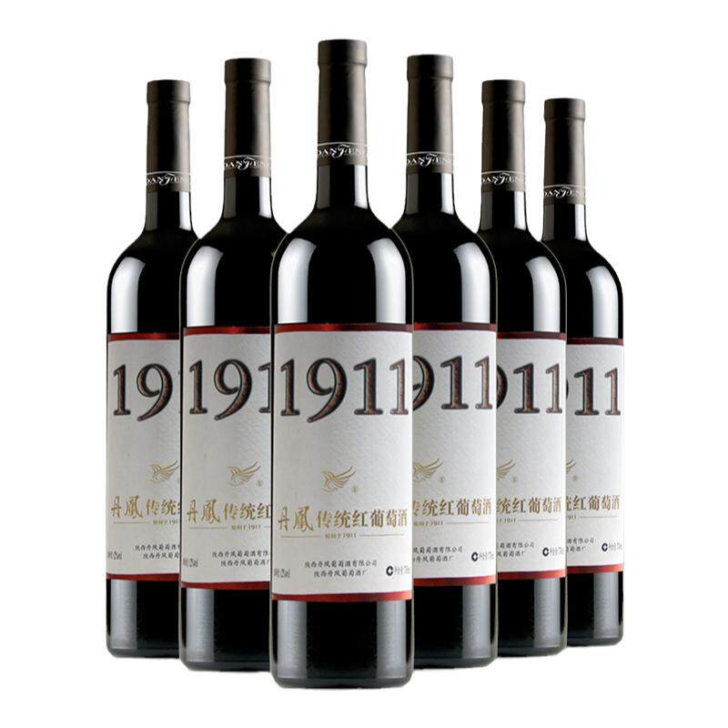 1911传统甜红葡萄酒甜红丹凤