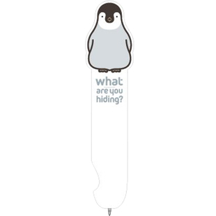 bookfriends书签笔韩国创意文具可爱卡通动物两用圆珠笔纸质书夹