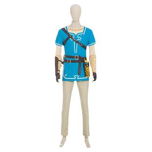 塞尔达传说荒野之息林克cos女装英杰服游戏套装cosplay海利亚盾牌