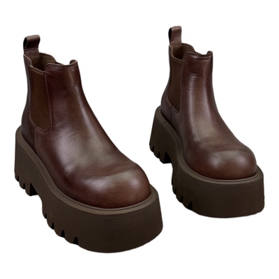 厚底松糕鞋切尔西靴马丁靴短靴潮