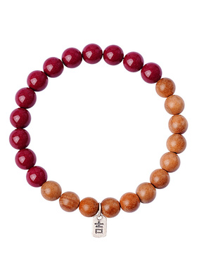 宫里上新正品桃木朱砂手串