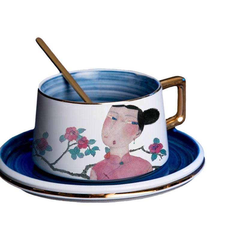 红茶咖啡杯马克杯瓷器喝茶下午茶