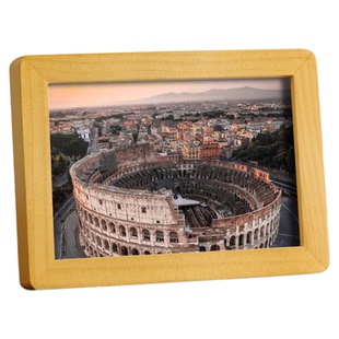 实木相框空框摆台高级感洗照片定制6寸7寸8加打印相册画框挂墙a4