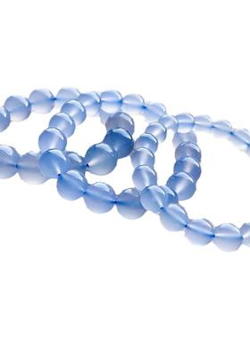 男女款蓝玉髓玛瑙波西米亚风手链