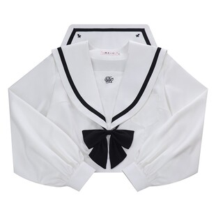 樱花家族jk制服【颂鸢女子】粗一本三色水手服中间服长袖学院套装