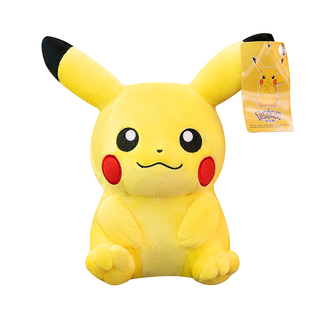 正版宝可梦皮皮杰尼龟鬼斯耿鬼皮卡丘礼物公仔摆件布娃娃木木枭