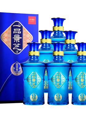 景芝蓝淡雅52度500ml*6芝香型