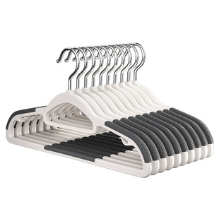 衣架挂衣家用防滑无痕晾晒衣服防肩角护衣领挂架学生宿舍用衣撑子