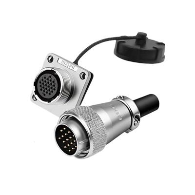 航空插头WS28公母对接插座