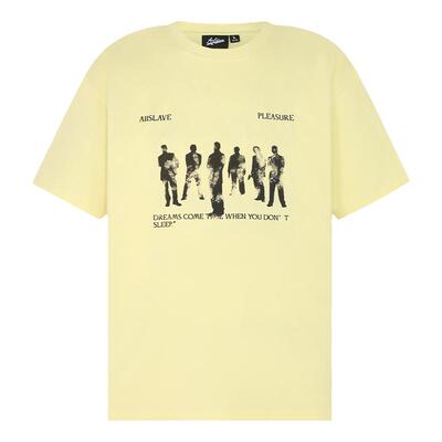 A11SLAVE幻影人像手绘新美式T恤