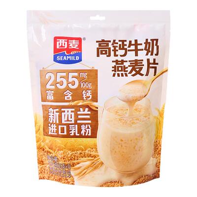 西麦原味高钙牛奶燕麦片