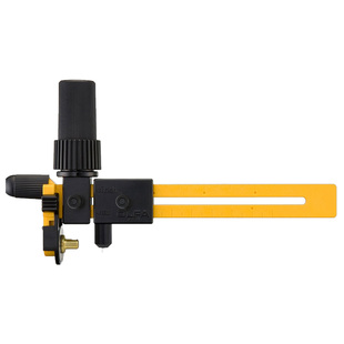 OLFA日本进口美工刀CMP-1/CMP-3旋转式割布切圆刀圆规刀薄型裁纸刀开孔器小型切圆器割布刀切圆器186/57/189B