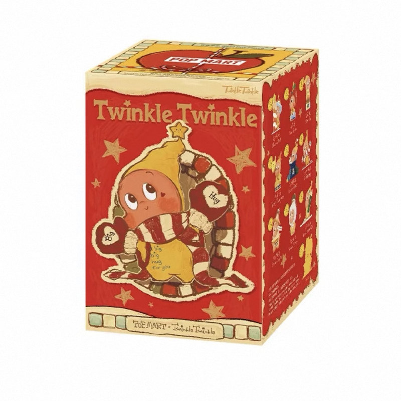现货 POPMART泡泡玛特 Twinkle来自星星的礼物盲盒星星人二代手办