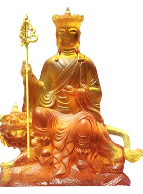 古法琉璃地藏王佛像居家