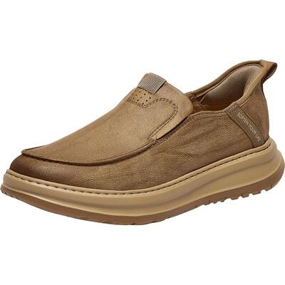 百思图男士一脚蹬乐福鞋