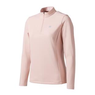 【预售】KOLON SPORT可隆接触凉感UPF40+微拉绒半拉链长袖T恤男
