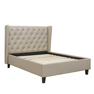 HarborHouse轻奢真皮床头层牛皮双人主卧大床1.8m婚床a实木皮艺床