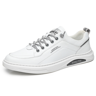 春季新款特大码男鞋45休闲小白鞋46运动板鞋加大号47脚宽鞋子男48