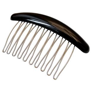 黑色刘海碎发夹女2025巨好看的头发夹子高级感后脑勺发饰独特漂亮