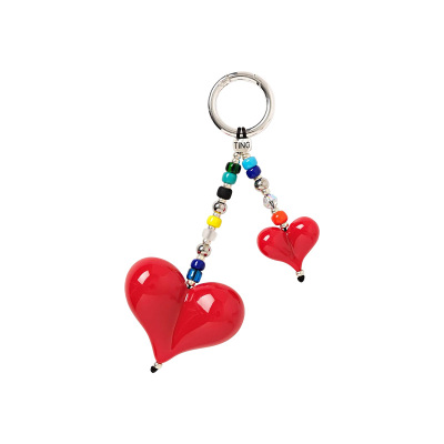 StringTing爱心绽放包包挂饰