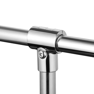 316不锈钢抛光25钢管连接件平三通19弯头22圆管法兰座32四通接头