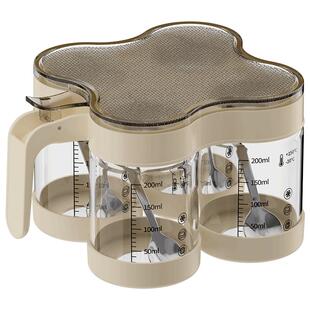 调料盒家用厨房调料罐组合套装一体多格盐味精胡椒收纳佐料调味瓶