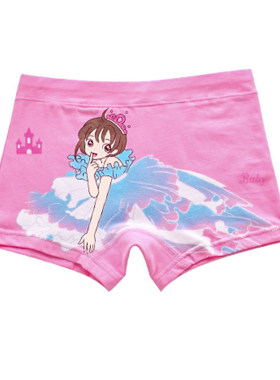 女童内裤纯棉儿童平角三角四角裤