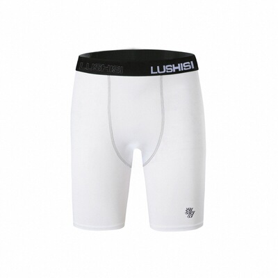 LUSHISI男子五分紧身裤