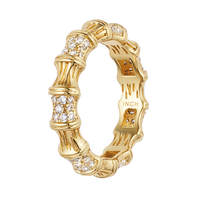 INCHEDITION竹节戒指小