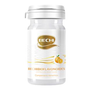 BECHI生物类黄酮胶囊弹性软化橙皮苷维生素C红管弹力素血管弹力素