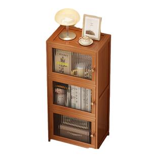 楠竹床头柜多功能家用卧室小型床边柜出租房简易储物柜床头置物架