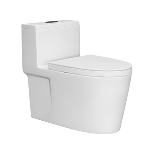 上杉卫浴-S88家用抽水马桶超薄边超漩式虹吸节水防臭普通坐便器