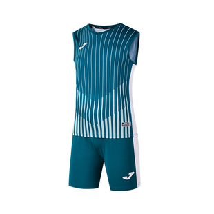 【可定制】Joma经典系列透气排球服女训练队服比赛运动服无袖套装